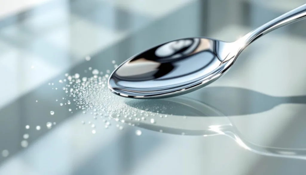 limpia cristales sin rayas sin usar productos químicos ni paños especiales con esta cucharadita innovadora y práctica.