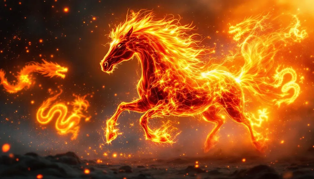 descubre por qué el caballo de fuego rojo trae bendiciones especiales a ciertos signos del horóscopo chino y cómo influye en su destino y fortuna.