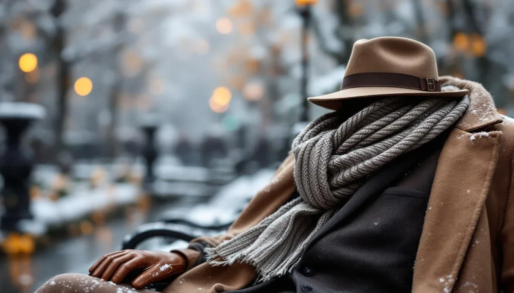 descubre por qué los gorros de lana no son suficientes para mantenerse abrigado y elegante en invierno y aprende qué accesorios elegir para un look cálido y sofisticado.