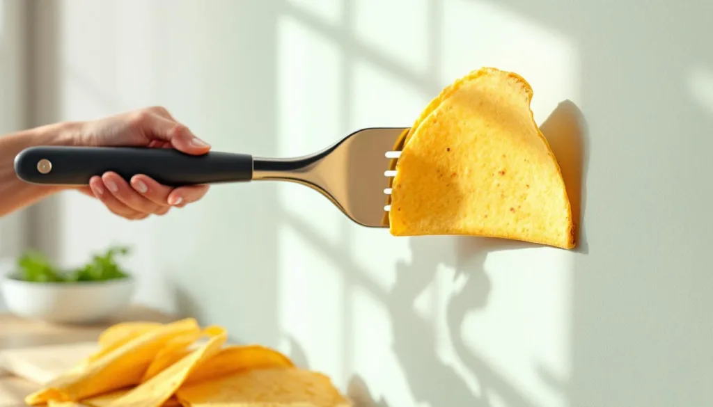 probé este utensilio de cocina para quitar tacos fácilmente; se despegaron sin dañar la pared, una solución práctica y segura para tus paredes.