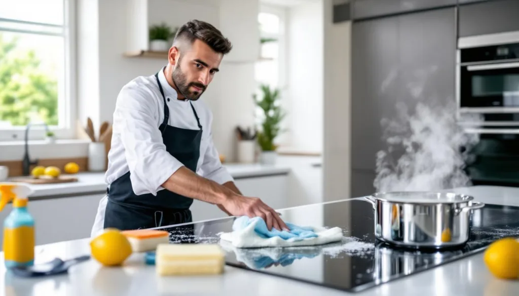 descubre las 5 técnicas infalibles que un chef profesional utiliza para eliminar la grasa de tu cocina y mantenerla limpia y reluciente.