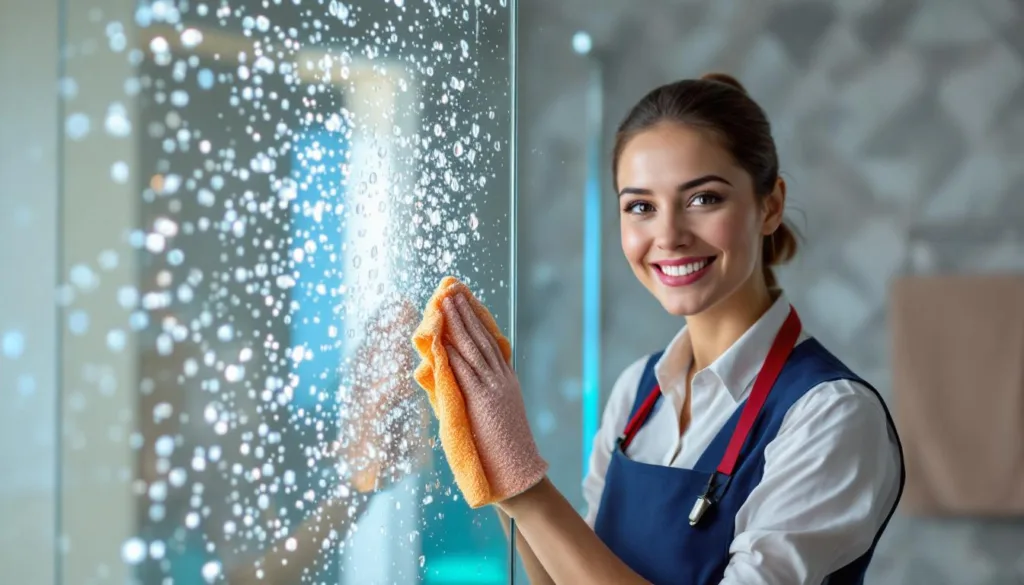 un empleado de hotel comparte el truco infalible para mantener las mamparas siempre limpias y sin manchas. ¡descubre cómo hacerlo fácilmente!