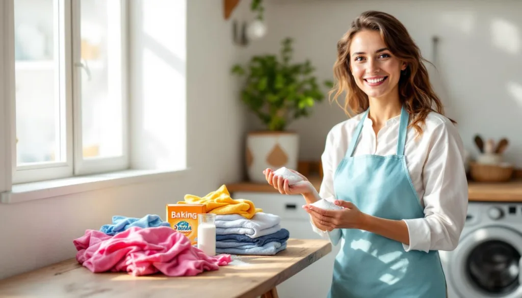 una experta en lavandería explica los beneficios de añadir bicarbonato a tu colada diaria para lograr ropa más limpia, fresca y libre de malos olores.