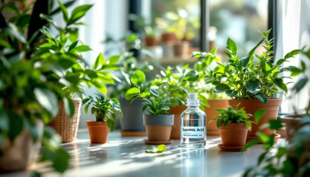 descubre cómo usar ácido succínico en tus plantas y los sorprendentes resultados que obtuve tras 2 meses de tratamiento. mejora el crecimiento y la salud de tus plantas fácilmente.